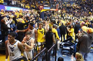 West Virginia beats the Kansas Jayhawks 65 to 64: Gallery